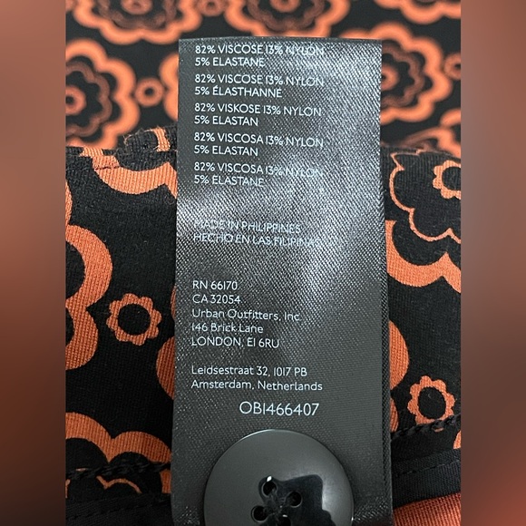 Maeve Anthropologie Colette Wide Leg High Waist Ponte Motif Cropped Pants Sz 34 - Picture 11 of 11